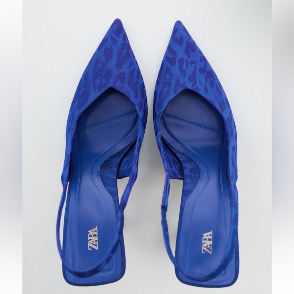 Zara High heel slingbacks - Picture 7 of 8